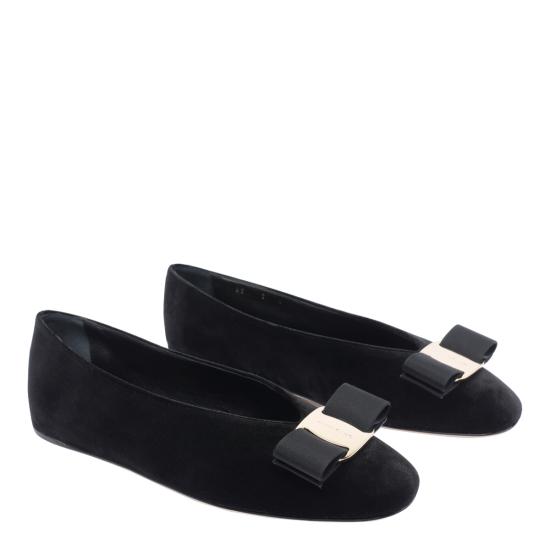 26SS 살바토레 페라가모 플랫 슈즈 782108 01I780NERO Black - SALVATORE FERRAGAMO
