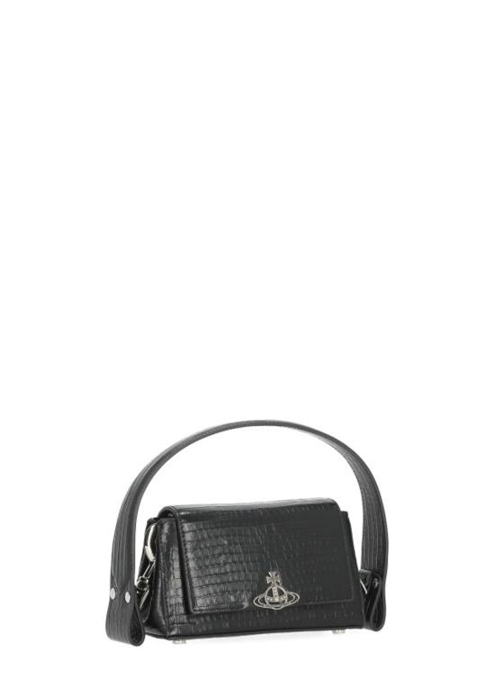 25FW 비비안웨스트우드 토트백 46030001W L00C0N401 Black - VIVIENNE WESTWOOD