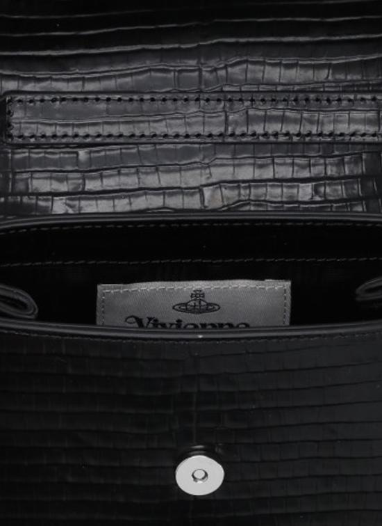 25FW 비비안웨스트우드 토트백 46030001W L00C0N401 Black - VIVIENNE WESTWOOD