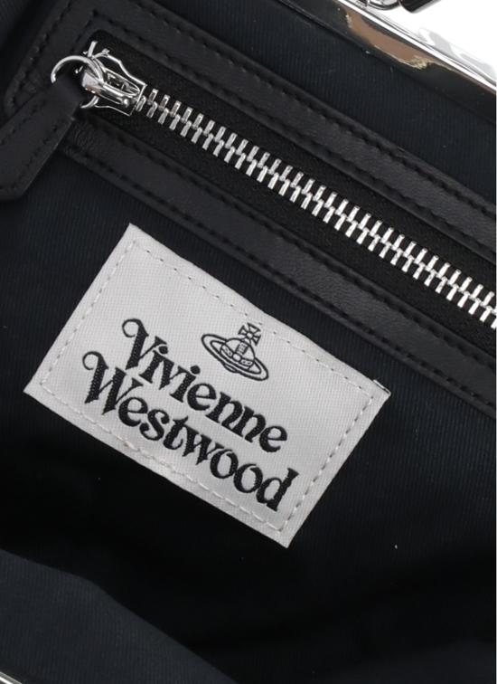 25FW 비비안웨스트우드 토트백 4B010005W L001LN403 Black - VIVIENNE WESTWOOD
