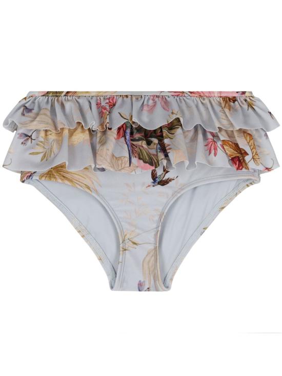 25FW [키즈] 짐머만 원피스 수영복 3874WSS251K AQPFL BLUE - ZIMMERMANN