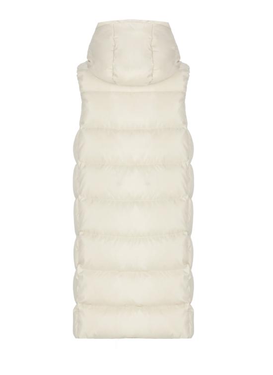 25FW 페트레이 그라드 MQN 01 롱 후드 베스트 PED5445 01181967983 Ivory - PEUTEREY