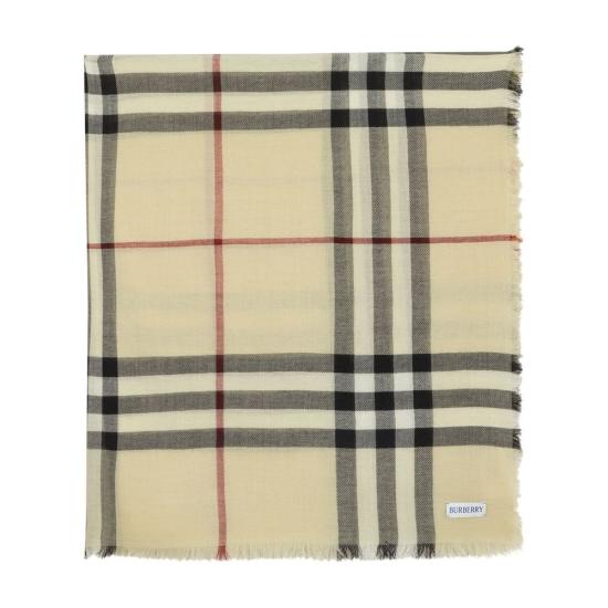  버버리 체크 울 스카프 8090720 A1450 MULTICOLOR - BURBERRY