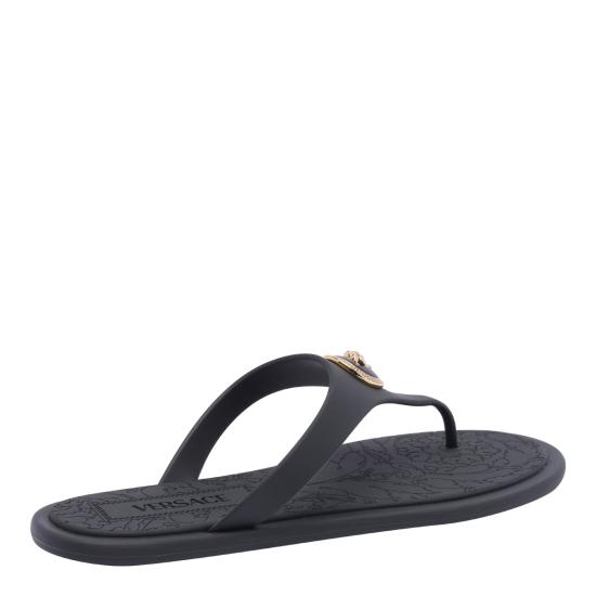 26SS 베르사체 샌들 1016248 1A109831B00V Black - VERSACE