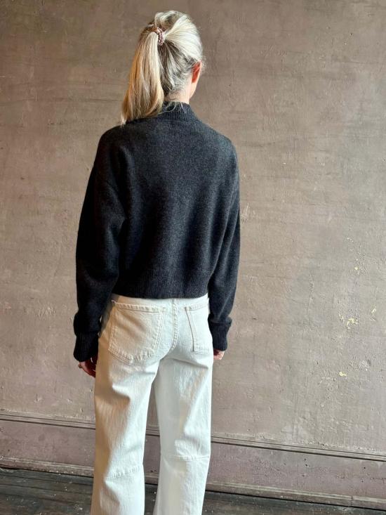  스프룸 가디건 스프럼 미아 카디건 차콜 그레이 - SPRWMN