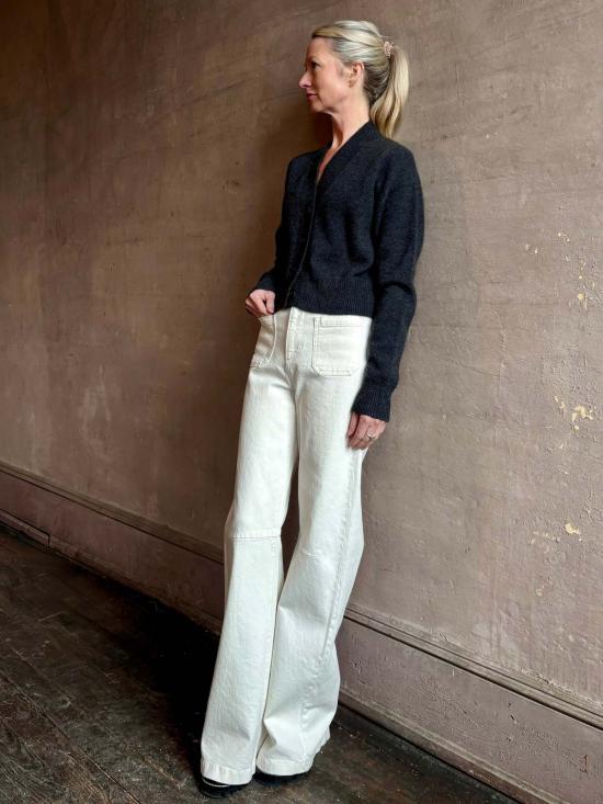  스프룸 가디건 스프럼 미아 카디건 차콜 그레이