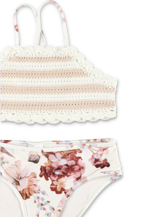 26SS [키즈] 짐머만 원피스 수영복 6100WRS261K IVFM MULTICOLOUR - ZIMMERMANN