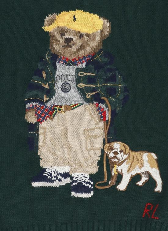 25FW [키즈] 랄프 로렌 트레이닝 상의 978393 001 Green - RALPH LAUREN