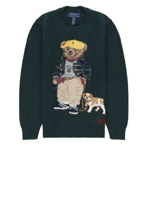 25FW [키즈] 랄프 로렌 트레이닝 상의 978393 001 Green