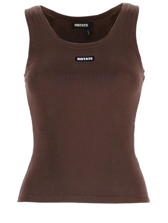 26SS 로테이트 바이 크리스텐슨 민소매 티셔츠 1153761667 BCR8661667 BROWN