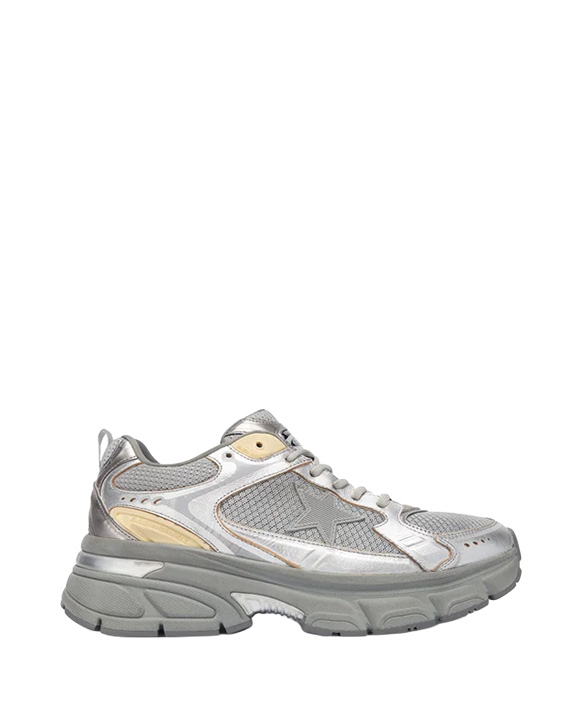 26FW 골든구스 라이트스타 스니커즈 GWF00724 F006475 70138 SILVER GOLD DOM