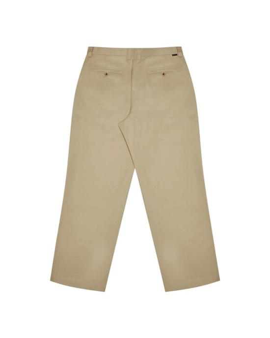  말본 치노 팬츠 골프 리버스 플리츠 팬츠 카키 - MALBON