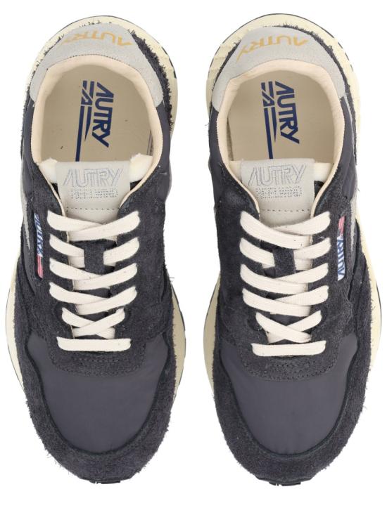 26SS 오트리 릴윈드 로우 나일론 스웨이드 스니커즈 WWLM NC05 BLACK - AUTRY