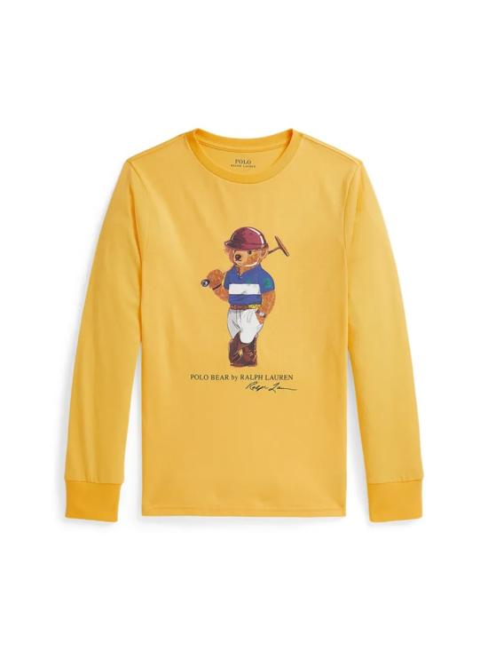 26SS [키즈] 폴로 랄프로렌 티셔츠 323A96609K 001CR25BEARCHROMEYELLOW