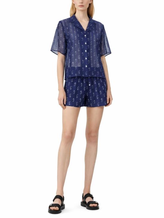 26SS 토리버치 블라우스 175285 401 BLUE - TORY BURCH