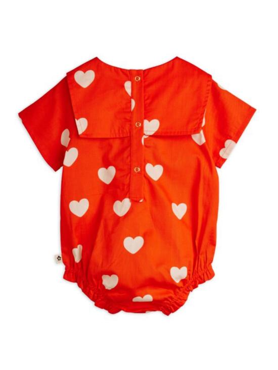 26SS [키즈] 미니로디니 원피스 26140115K 42 RED - MINI RODINI