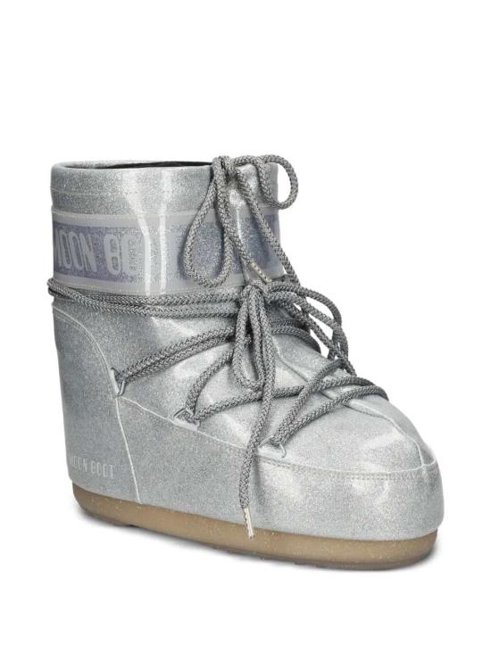 25FW 문부츠 아이콘 나일론 로우 부츠 80D1409440H001 SILVER - MOON BOOT