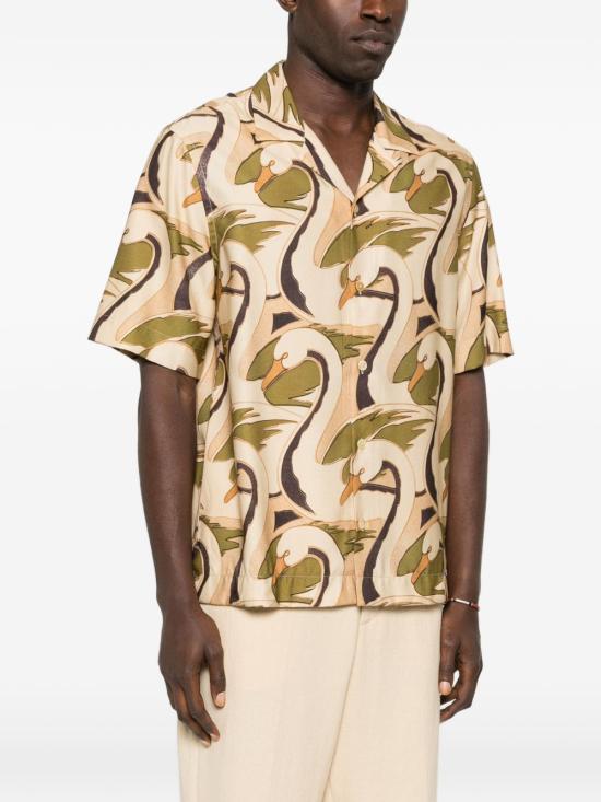 26SS 폴 스미스 반팔 셔츠 M1R905U V0295210 Yellow - PAUL SMITH