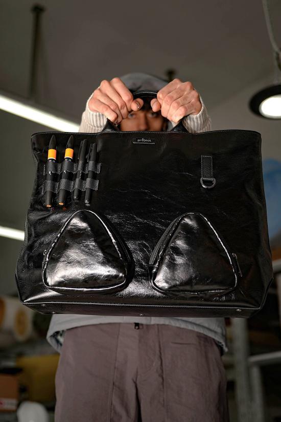 25FW 에잇 프로젝트 백팩 TOTE TASCHE BLACK Black - 8 PROJECT