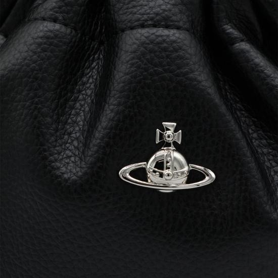 26SS 비비안웨스트우드 토트백 4C03000CUS000DN403 Black - VIVIENNE WESTWOOD