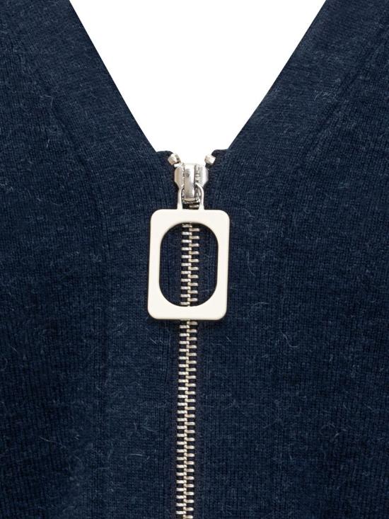 25FW JW앤더슨 집업 니트 KW1435YN0443 768 BLUE - JW ANDERSON