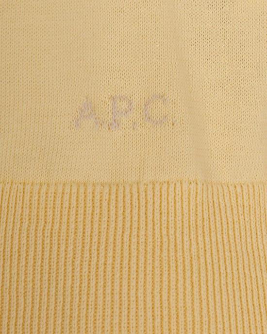 26SS 아페쎄 셔츠 COEZJF23479DAB LIGHTYELLOW - A.P.C.