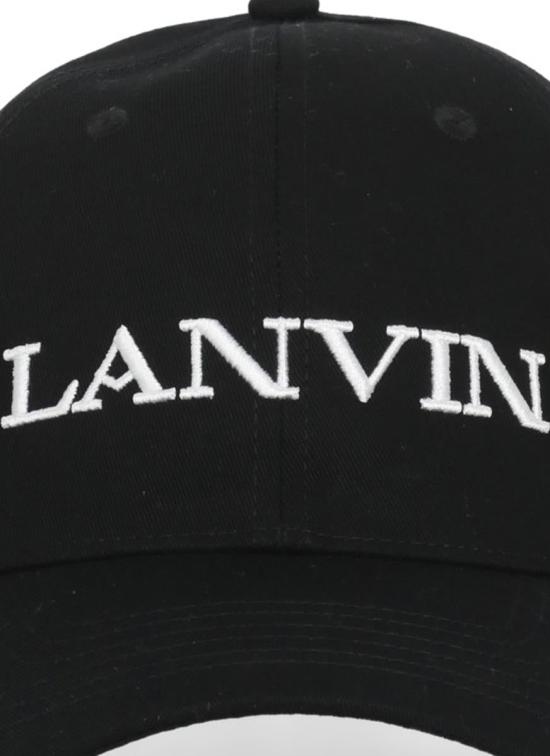 25FW 랑방 모자 AMHAWCA11CLOP2510 Black - LANVIN