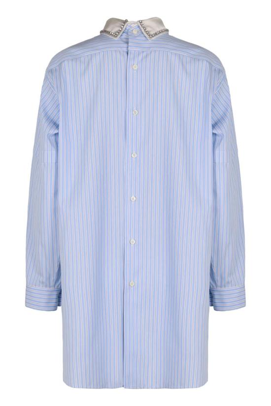 26SS 프라다 긴팔 티셔츠 P953NRSOOO17ND F0C9N BLUE - PRADA