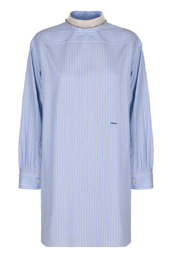 26SS 프라다 긴팔 티셔츠 P953NRSOOO17ND F0C9N BLUE