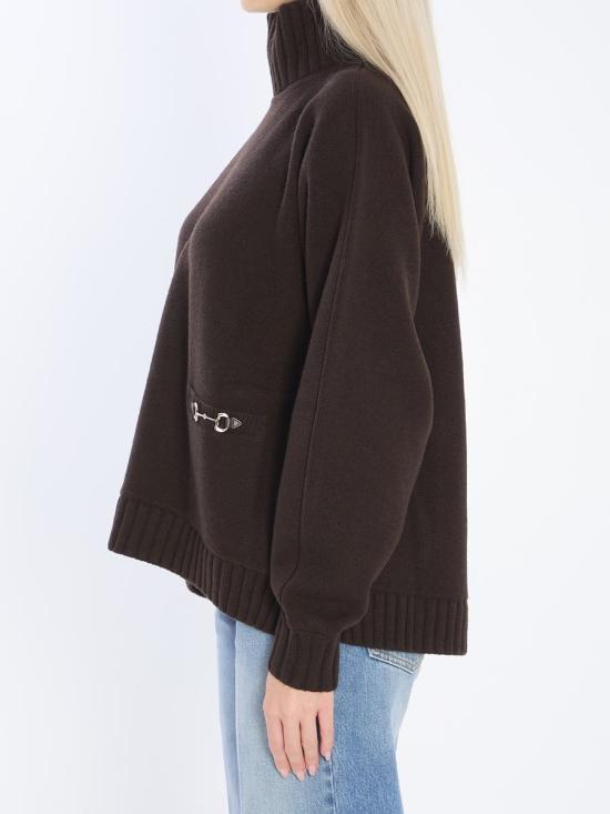 25FW 구찌 터틀넥 8038420 828685 XKEVK 2344 BROWN - GUCCI