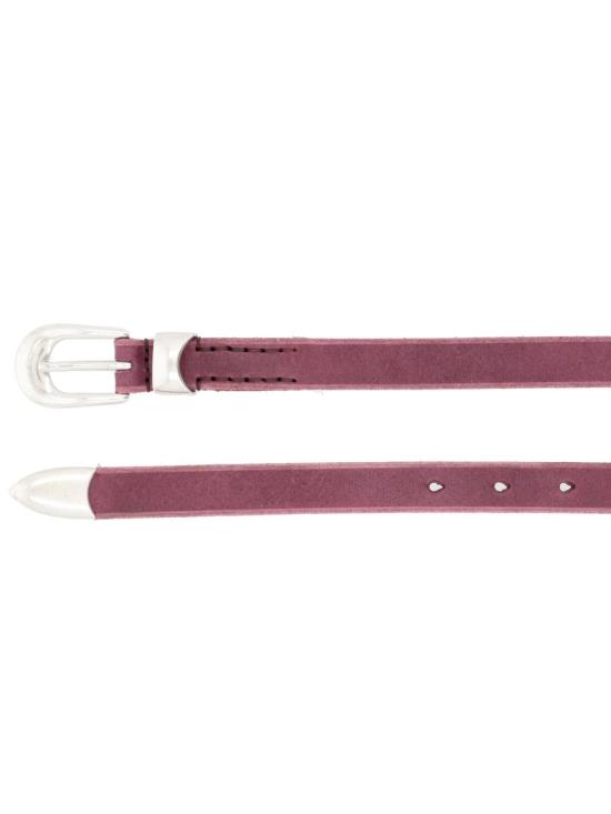 26SS 아워레가시 가죽 벨트 A2268HS SHADOWBERRYLEATHER Red - OUR LEGACY