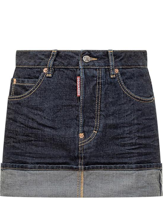25FW 디스퀘어드2 스커트 S75MA0993S30833 470 BLUE