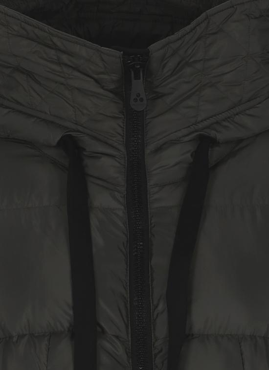 25FW 페트레이 눈키 MQN 02 리사이클 폴리에스터 롱 다운 재킷 PED5444 01181967NER Black - PEUTEREY