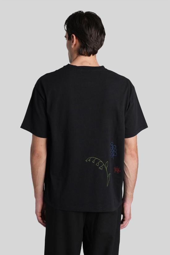 25FW 보디 반팔 티셔츠 431714 MRF25CS019 Black - BODE