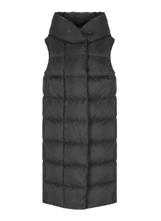 25FW 페트레이 그라드 MQN 01 롱 후드 베스트 PED544501181967NER Black