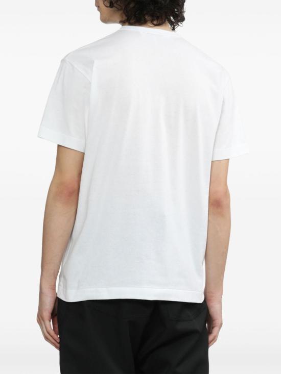 25FW 꼼데가르송 반팔 티셔츠 AXT034 1 White - COMME DES GARCONS