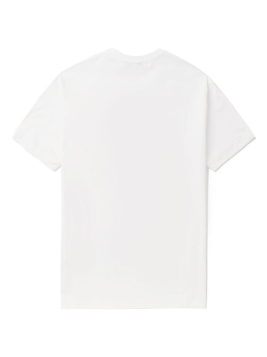 25FW 꼼데가르송 반팔 티셔츠 AXT026 1 White - COMME DES GARCONS