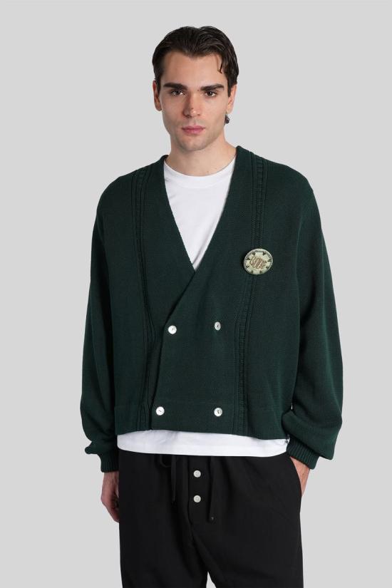 25FW 보디 스웨터 431722 MRF25KT001 GREEN