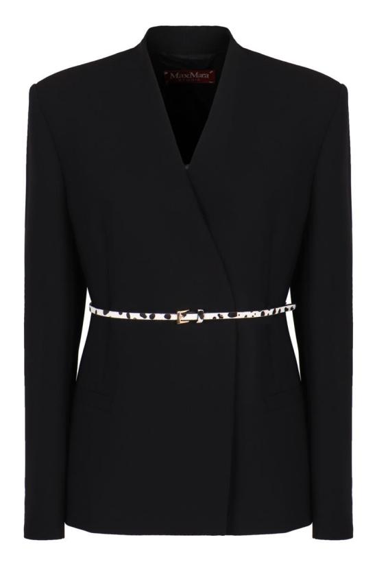 26SS 막스마라 스튜디오 수트 자켓 MSTQUINOA2616041035600 001 Black