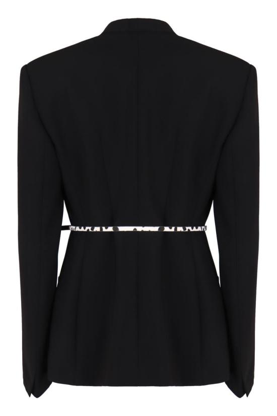 26SS 막스마라 스튜디오 수트 자켓 MSTQUINOA2616041035600 001 Black - MAX MARA STUDIO