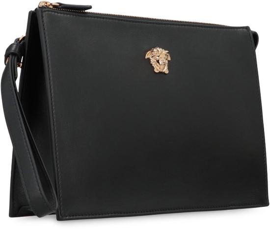 26SS 베르사체 가죽소품 10225921A14675 1B00V Black - VERSACE