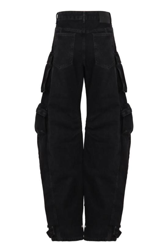 26SS 디 아티코 데님 팬츠 260WCP00084DDD104AA 100 Black - THE ATTICO