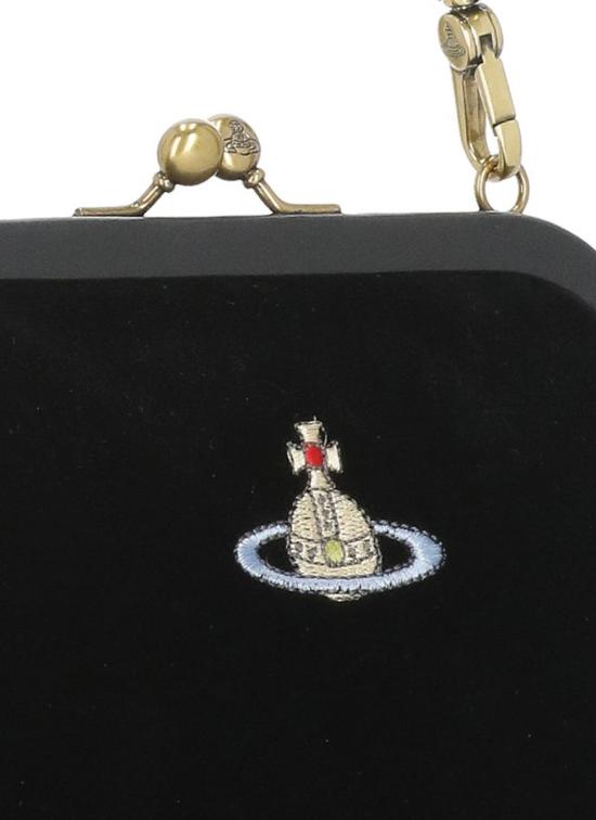 25FW 비비안웨스트우드 클러치/파우치 4B01000IWW00ZLN401 Black - VIVIENNE WESTWOOD