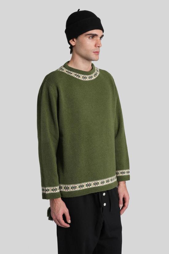 25FW 보디 스웨터 431715 MRF25KT004 GREEN - BODE