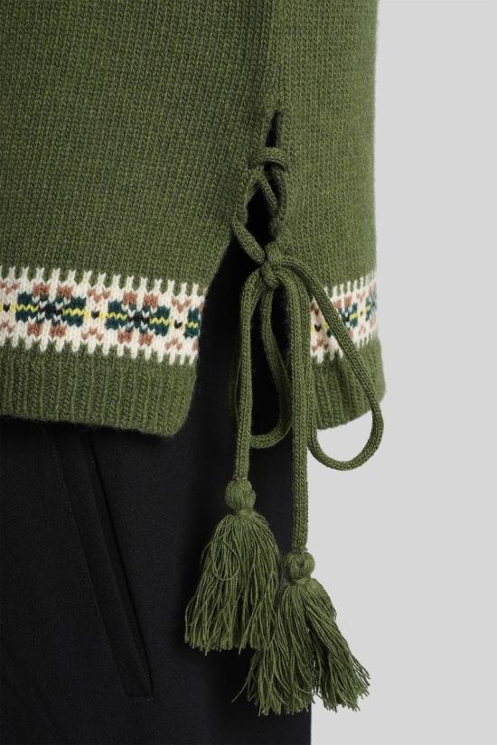 25FW 보디 스웨터 431715 MRF25KT004 GREEN - BODE