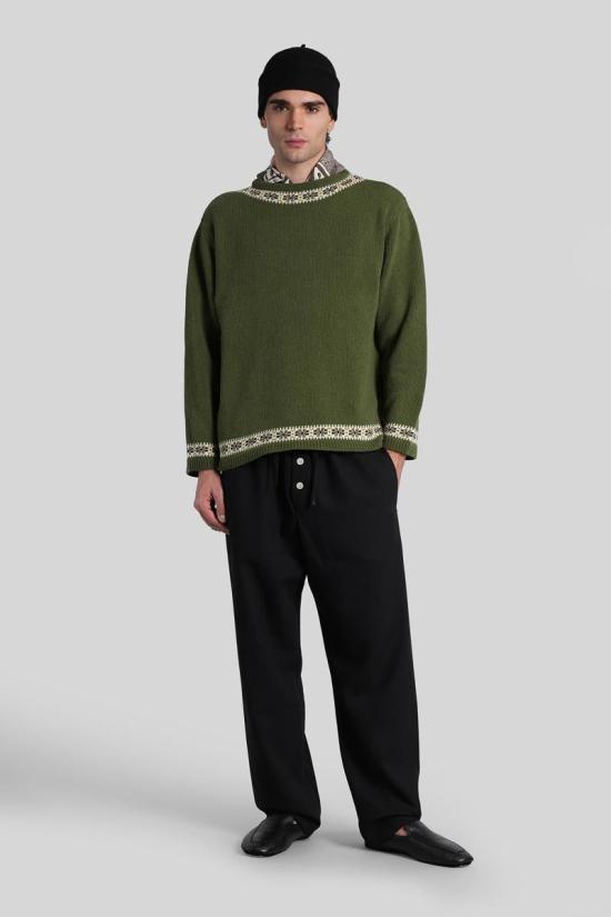 25FW 보디 스웨터 431715 MRF25KT004 GREEN - BODE