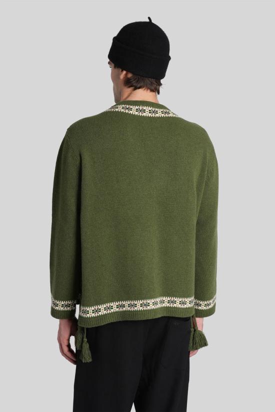 25FW 보디 스웨터 431715 MRF25KT004 GREEN - BODE