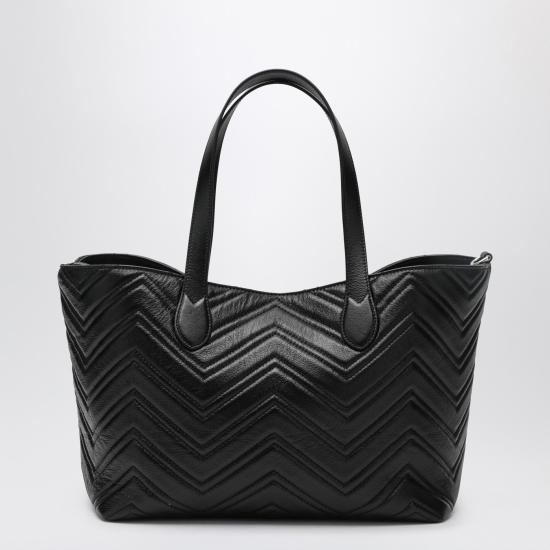 26SS 구찌 GG 마몽 미디움 토트백 855279AAFS1 Black - GUCCI