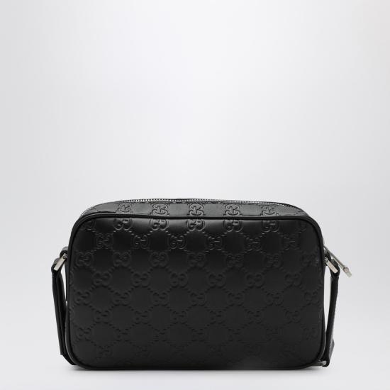 26SS 구찌 GG 엠블럼 스몰 크로스바디백 850242AAFOM Black - GUCCI