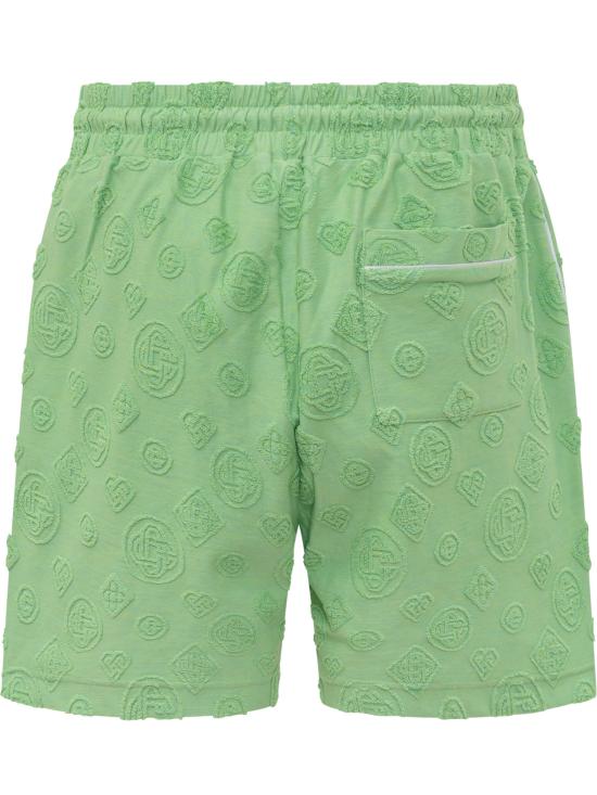 26SS 카사블랑카 숏팬츠 MSP26JTR271 01 GREEN - CASABLANCA